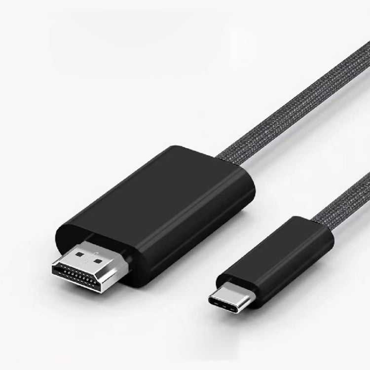 Cavo adattatore USB-C/Type-C a HDMI HD, lunghezza: 1,8 m, 4K 30Hz, 4K 60Hz Cavo adattatore USB-C/Type-C a HDMI HD, lunghezza: 1,8 m, 4K 30Hz, 4K 60Hz